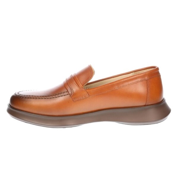 Classic cow leather men's shoes model Hm147