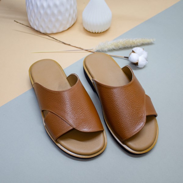 Cow leather men's sandal model Ps121