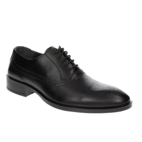 Classic men's shoes, natural leather, code Hm 233 - SST shoes
