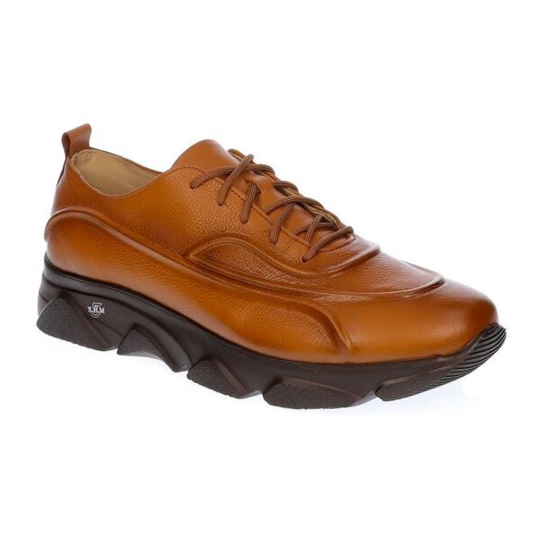 Men's sports natural leather shoes code 264 Hm SST shoes
