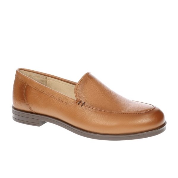 Women's college natural leather shoes model Hz 401